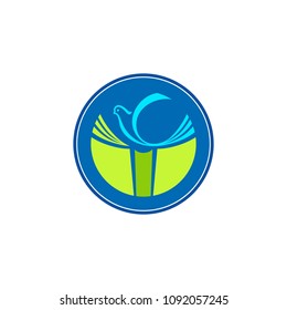 School logo design template.