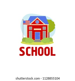 school logo illustration