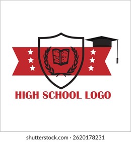 School Logo and Shape Logo