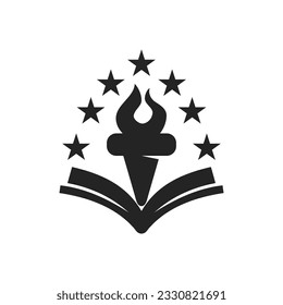 school logo template. Icon Illustration Brand Identity. Isolated and flat illustration. Vector graphic
