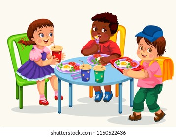 1,188 School canteen Stock Vectors, Images & Vector Art | Shutterstock