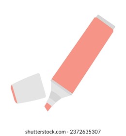 School marker on white background