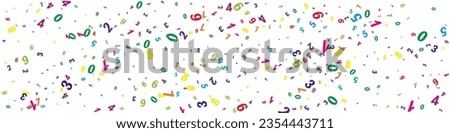 Similar – Image, Stock Photo lettuce numbers Joy Happy