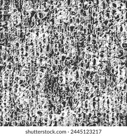 School math notebook cover. White chalk numbers  floating in the air. Back to school mathematics banner on blackboard background. Falling numbers vector illustration.