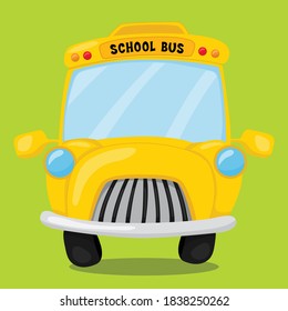 school monkey bus design vector illustration