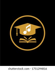 SCHOOL OF MUSIC ICON VECTOR LOGO