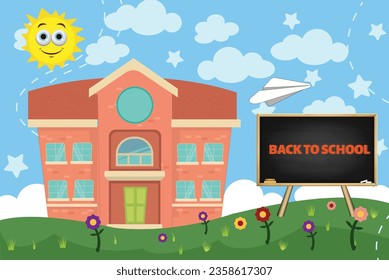 El sol de la escuela y la naturaleza