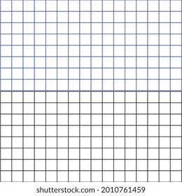 School notebook texture blank sheet. Paper exercise book in a cell. Pattern in a cage.