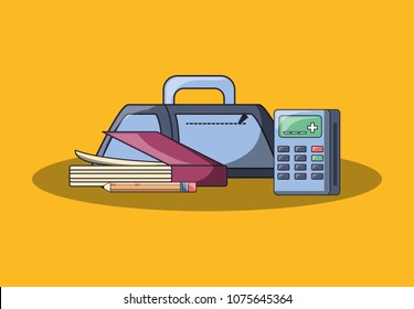 school objects design
