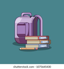 school objects design
