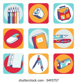 School objects - others of same series : http://www.shutterstock.com/lightboxes.mhtml?lightbox_id=499006
