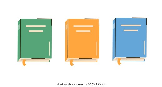 School objects,office supplies and accessories isolated on white. books