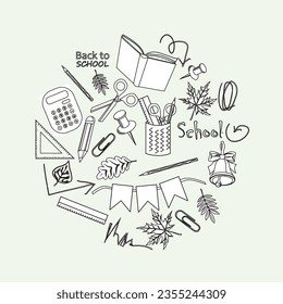 school, office, study subjects, science