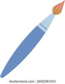 School Paint Brush Vector Illustration