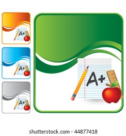 school paper green wave backdrop