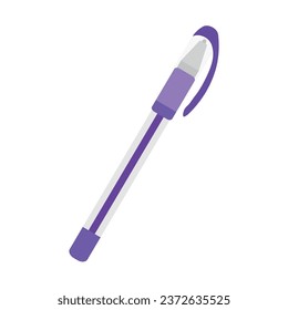 School pen on white background