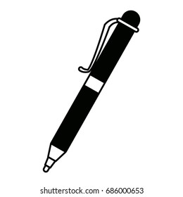 school pen write supply accessory icon