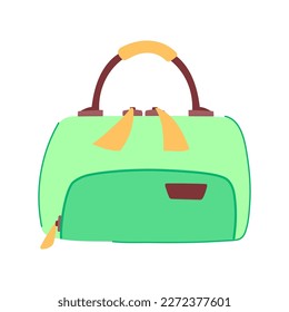school pencil case cartoon. school pencil case sign. isolated symbol vector illustration