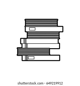 school pile books study education image
