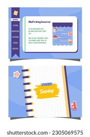 School planner book for students for managing their plan of study to get high awards in their schools
