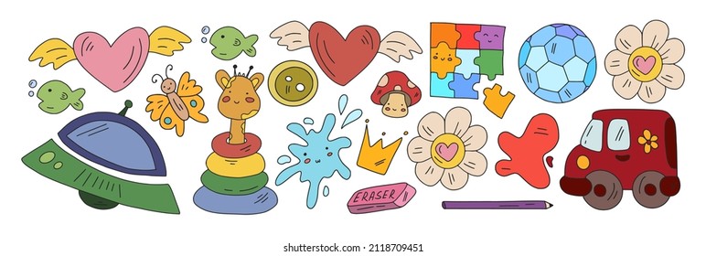 Escuela, preescolar, educación. Creatividad e imaginación. Educación en línea para niños pequeños, e-learning.