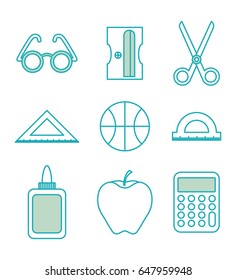 school related icons