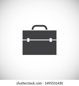 School related on background for graphic and web design. Simple illustration. Internet concept symbol for website button or mobile app.