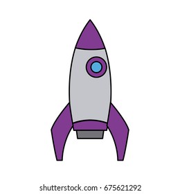 school rocket startup successful education icon