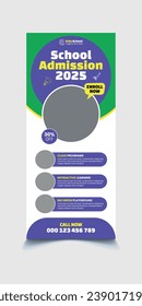School Rollup Banner Design Template