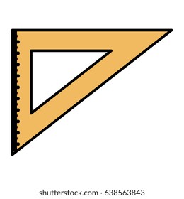 school rule isolated icon
