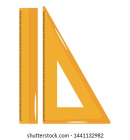 school rule supply isolated icon