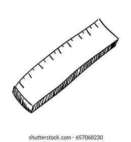 School ruler draw