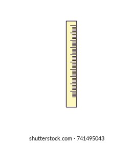school ruler object design to education