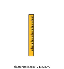 school ruler object design to education
