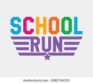 School Run, Teacher Gift ,First Day Of School ,Kids Back To School T shirt, Gaming School T shirt,100 Days Saying