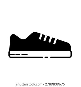 School Shoes Doodle Vector Illustration Design