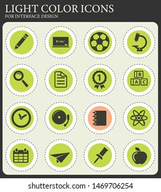 School simply symbol for web icons and user interface