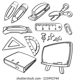 School stationery collection