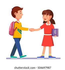 580 Students shaking hands Stock Vectors, Images & Vector Art ...