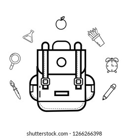 school study element cartoon