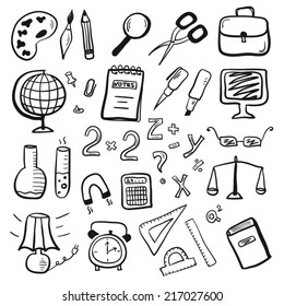 School stuff set