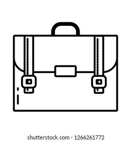 school suitcase cartoon