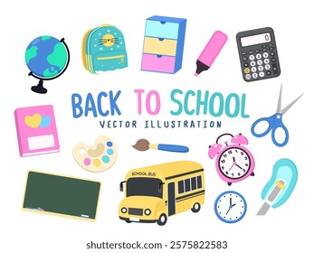 School supplies back to school 