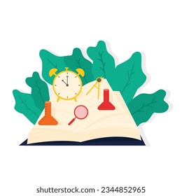 school supplies book set vector illustration design