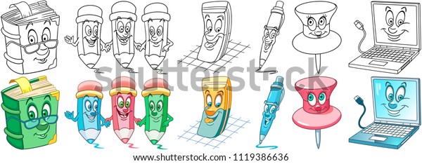 6200 Colouring Pages Of School Stationery Download Free Images