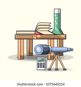 school supplies design