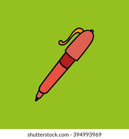 school supplies design 