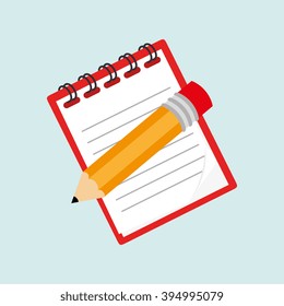 school supplies design 