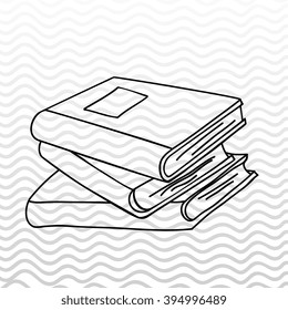 school supplies design 