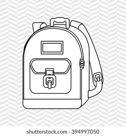 school supplies design 